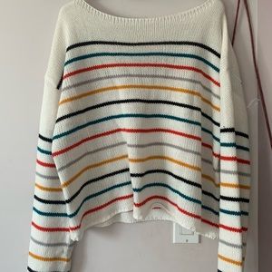 Oversized Mutli colour knitted top